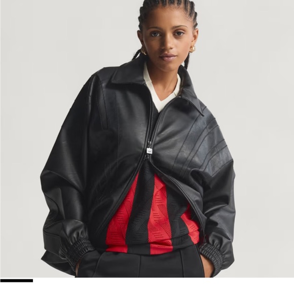 Adidas Santiago Pleather Jacket - Picture 4 of 13